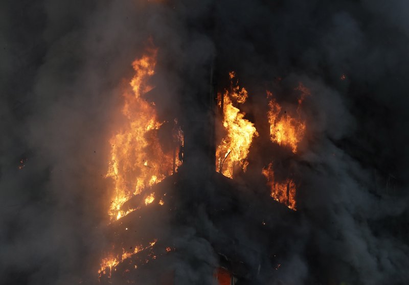Unknown number killed in massive London high-rise blaze
